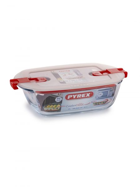 Блюдо для запекания и выпечки с крышкой COOK&HEAT 23X15см прямоугольное PYREX