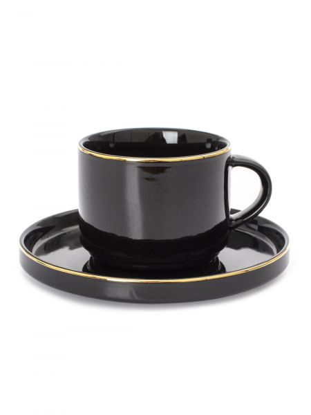Чайная пара BLACK GOLD 200мл DOMENIK