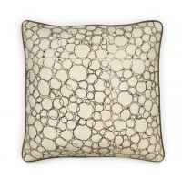 MON_IDA_03PILLOWПодушка 45/45 круги, кант темно-серый, лен