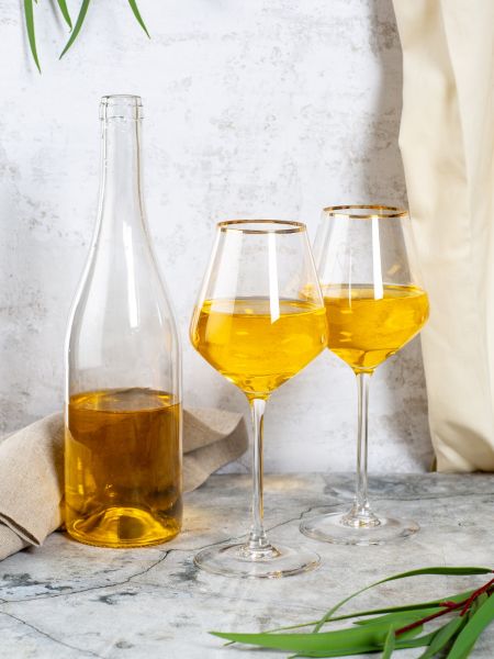 Набор бокалов для вина ULTIME BORD OR 4шт 380мл CRISTAL D'ARQUES