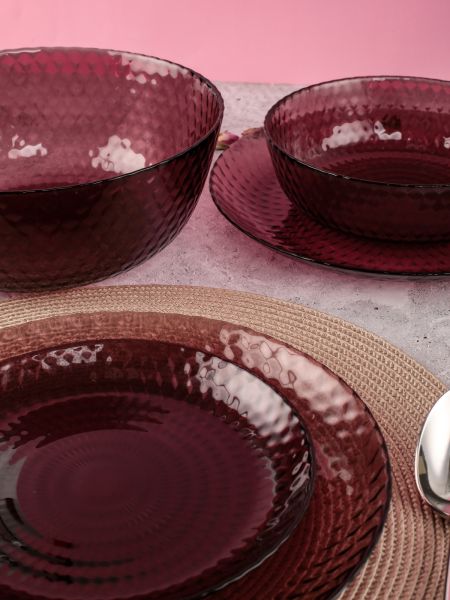 Столовый набор ИДИЛЛИЯ ЛИЛАК 19пр LUMINARC