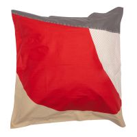 Наволочка FUSION ROUGE 65х65 см, хлопок перкаль Blanc des Vosges