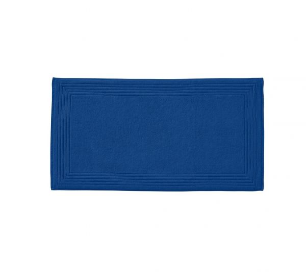 Коврик для ванной UNI BLEU ROYAL синий 50/90 хлопок 1000 гр/м2