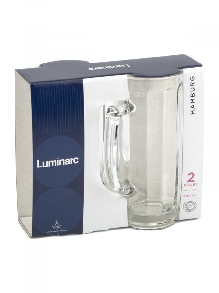 Набор кружек для пива ГАМБУРГ 2шт 500мл LUMINARC