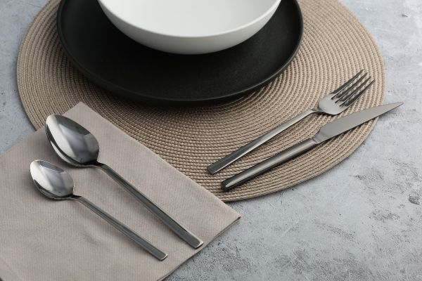 Набор столовых приборов MODERN BLACK 24пр DOMENIK