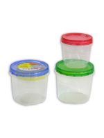 Набор банок 2шт 0.5+1л с закручивающейся крышкой ПОЛИМЕРБЫТ