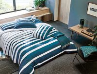 Постельное бельё GRAND LARGE BLEU P AON пододеяльник 200х220 простынь 280х320 наволочка 50х75*2шт