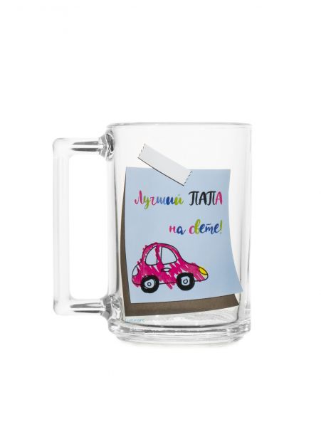 Кружка ФИТНЕС ПАПА 320мл с декором LUMINARC