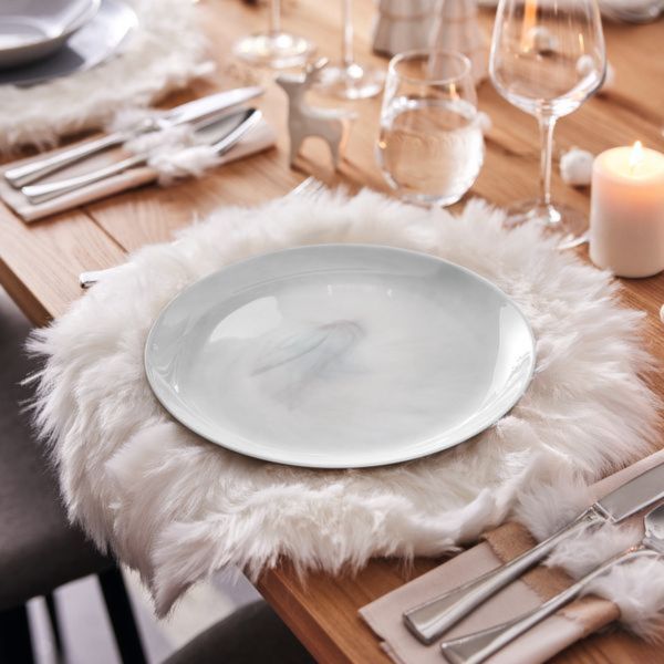 Тарелка обеденная ДИВАЛИ МАРБЛ 25см LUMINARC