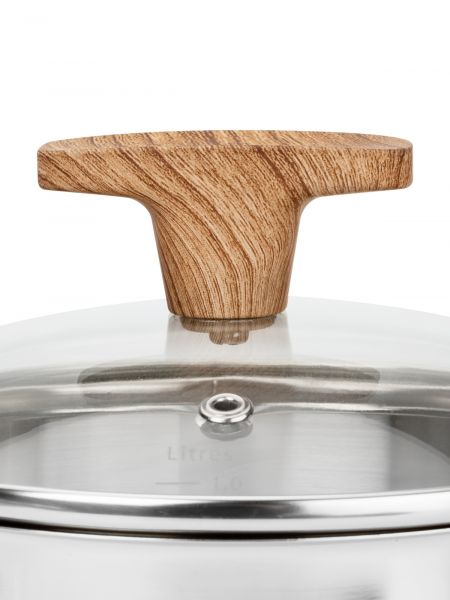 Ковш с крышкой DESIGN 1.5л PYREX