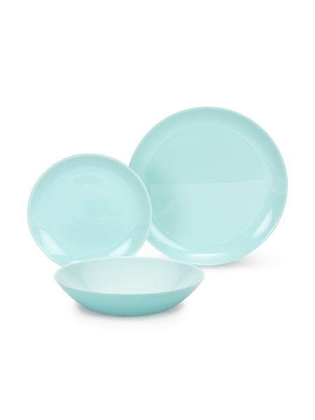 Набор столовый ДИВАЛИ ЛАЙТ ТЮРКУАЗ 18пр LUMINARC