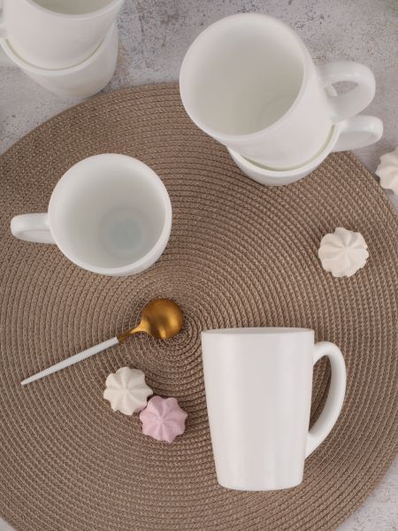 Кружка С ДОБРЫМ УТРОМ белая 320мл LUMINARC