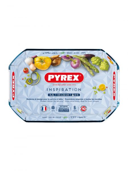 Блюдо для запекания и выпечки INSPIRATION 30x20см прямоугольное PYREX