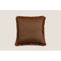 Подушка MARABOU MOKA 50х50 см, велюр, полиэстер, начинка конфорель FRATI HOME