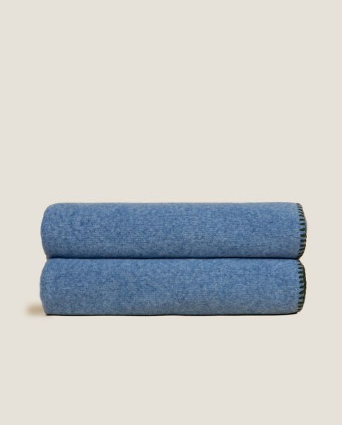 Плед Frati SOFT BAMBOO DENIM, синий, 160х200, бамбук 40% полиэстер 60%, 800г