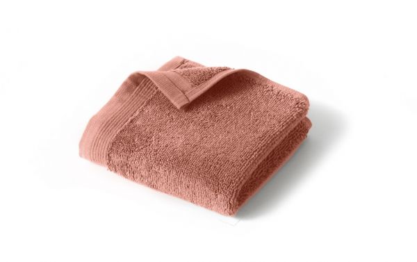 Полотенце UNI HIBISCUS30х30 розовый хлопок 600гр/м2 (набор 2шт)
