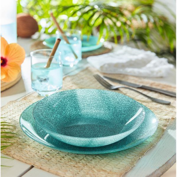 Тарелка суповая ICY TURQUOISE 20см LUMINARC