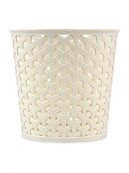 Контейнер круглый MY STYLE L кремовый