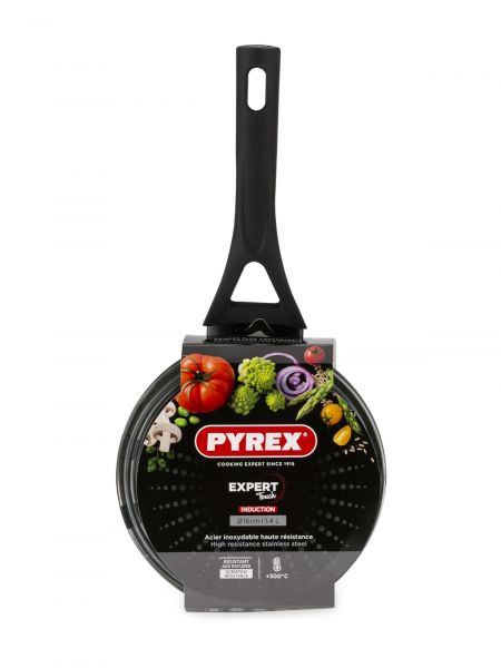 Ковш с крышкой EXPERT TOUCH 1л индукция PYREX