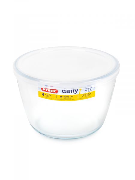 Блюдо для запекания и выпечки с крышкой DAILY 17х17х12см круглое PYREX