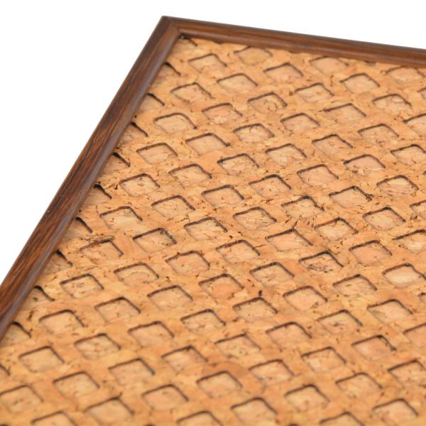 BACKGAMMON Нарды с боковыми стойками, 30x20см, отделка пробка