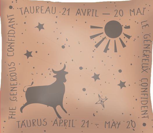 Мыло TAURUS знак зодиака Телец 40гр, аромат апельсиновый цветок