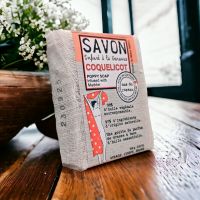 Мыло твердое COQUELICOT, 100 гр, аромат маковый цветок