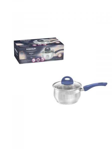 Ковш с крышкой MAGNIFICA Basic 1.8л ATTRIBUTE