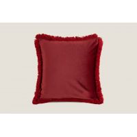 Подушка MARABOU BORDEAUX 50х50 см, велюр, полиэстер, начинка конфорель FRATI HOME