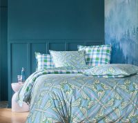 Постельное бельё Lilly bleu 155х200 простынь 180х290 наволочка 50х75*2шт перкаль 200TC