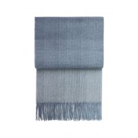 HORIZON MIDNIGHT BLUE Плед 130/200 50% альпака + 40,% овечья шерсть + 10% микрофибра, 560 гр