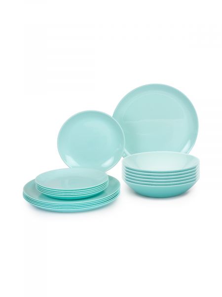 Набор столовый ДИВАЛИ ЛАЙТ ТЮРКУАЗ 18пр LUMINARC