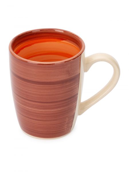 Кружка WOOD ORANGE 360мл FIORETTA