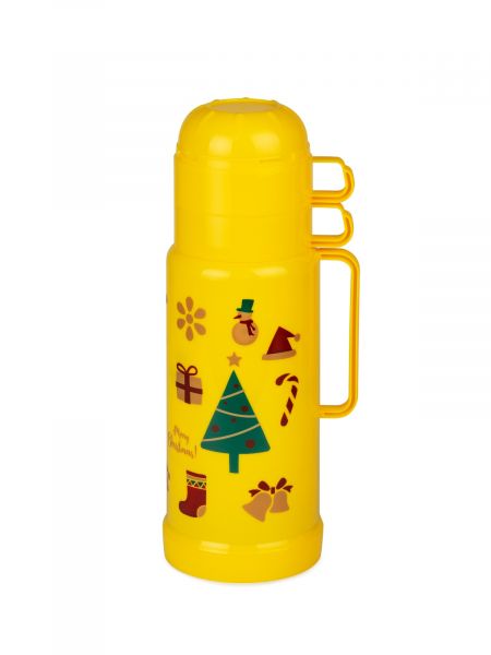 Термос с 2 чашками HOLIDAY 1л ATTRIBUTE