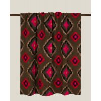 Плед MARY NATIVE GREEN 150x200 см шерсть 55% полиэстер 45%, 1070г FRATI HOME