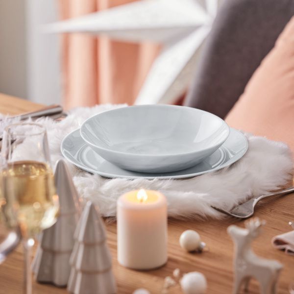 Тарелка обеденная ДИВАЛИ МАРБЛ 25см LUMINARC