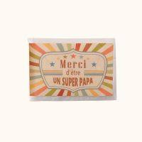 Мыло твердое MERCI d'etre un super Papa, 50 гр, нежный аромат