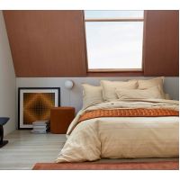Постельное бельё ALLEGRO NATUREL пододеяльник 200х220 простынь 280х320 наволочка 50х75*2