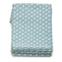 Покрывало CARPATES turquoise 230/250 бирюзовый хлопок пике, 400 г/м2