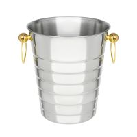 Ведро для охлаждения вина 5 л стальной/золотой HomeFeel