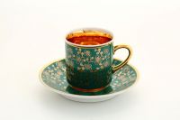 Чашка высокая с блюдцем 100 мл 02120413-B341 LEANDER