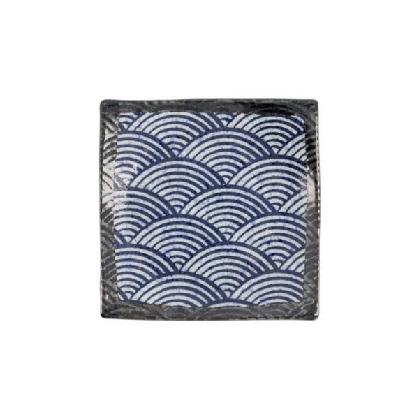 Тарелка 17.2x17.2x2.8 см blue TOKYO DESIGN