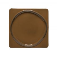 Тарелка 27 ,1 смx27 ,1 смx2   ,5 см DARK  CARAMEL  Costa Nova