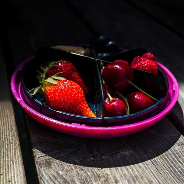 Ланч-бокс для перекусов SnackDISC™ Cow фиолетовый