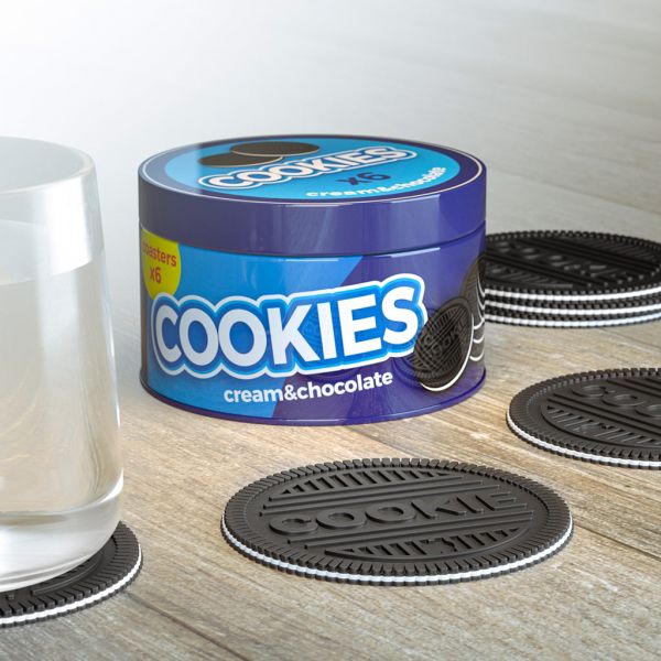 Подставка под стаканы Cookies 6шт.
