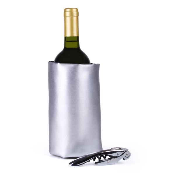 Набор для вина Deluxe серебряный