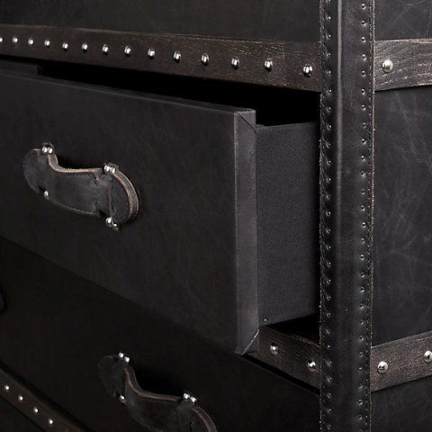 Комод Ампель 120x90x126 Black  RESTORATION HARDWARE