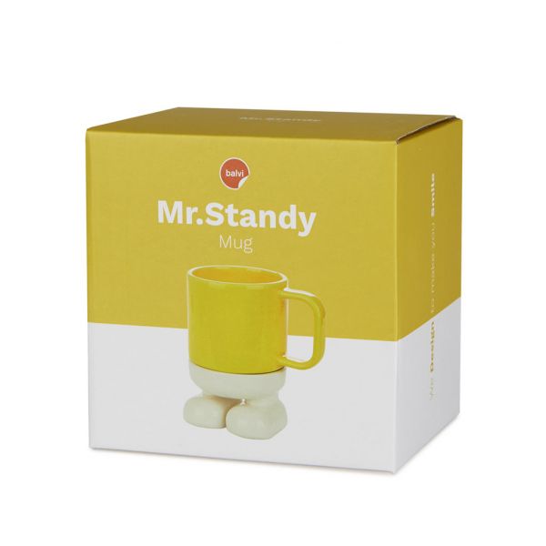 Кружка Mr. Standy желтая