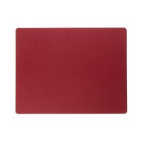 Сервировочная салфетка из натуральной кожи прямоугольная 30х40 см, цвет красный, Bull LIND DNA 98407