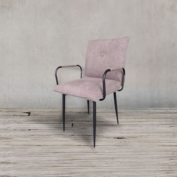 Полукресло Дуакс 52x55x85 Ans 16-15 Vintage cotton Grey  ROOMERS FURNITURE
